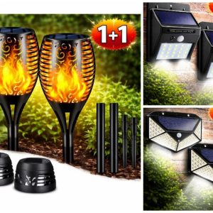 6db Tavaszi napelemes lámpa csomag